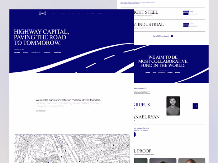 Highway Capital - VC Firm (Landing Page)