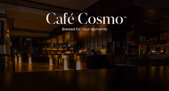 Brand Identity Project #1 - CaféCosmo
