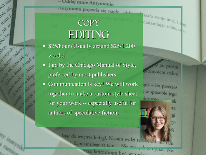 Copy Editing Experience