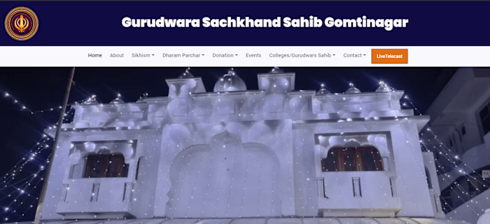 Gurudwara Sachkhand Sahib Gomtinagar