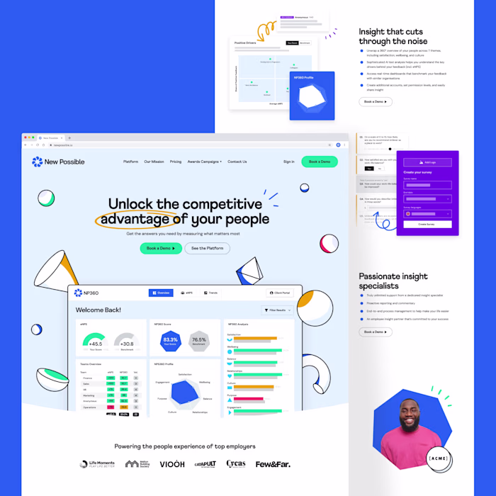 Rebrand and new website for