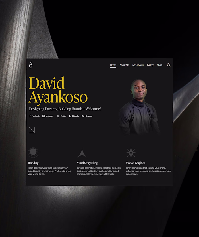 Portfolio Website Design