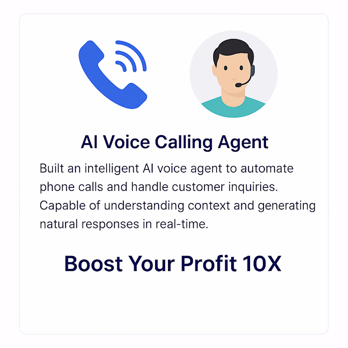 AI Voice Calling Agent Development