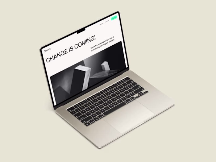 Brand Consultancy Website Design