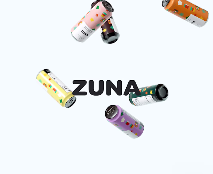 ZUNA ⎯ Web Design