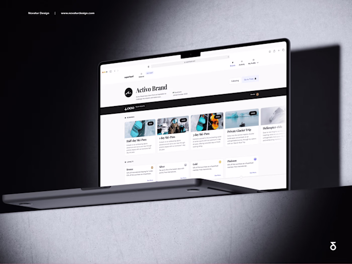 UX Design for Loyalty / SaaS Web App | Figma | Superloyal.com 
