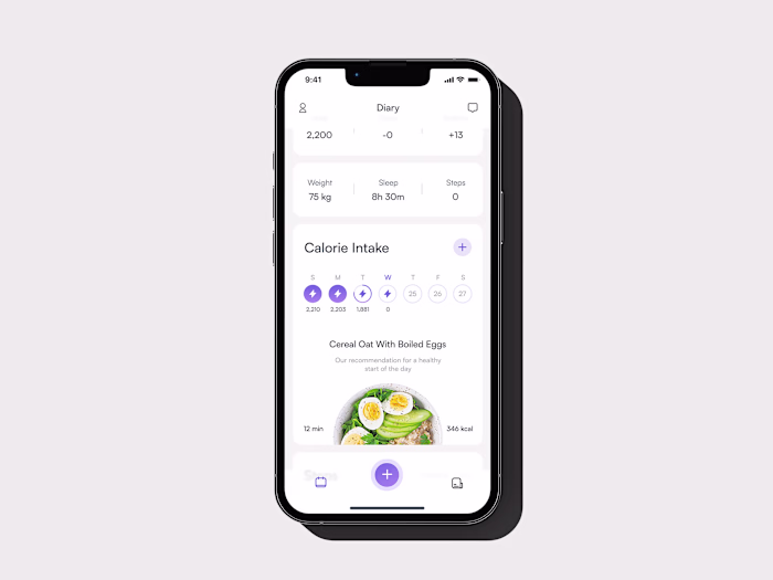 WeightQuest Health and Wellness App Design