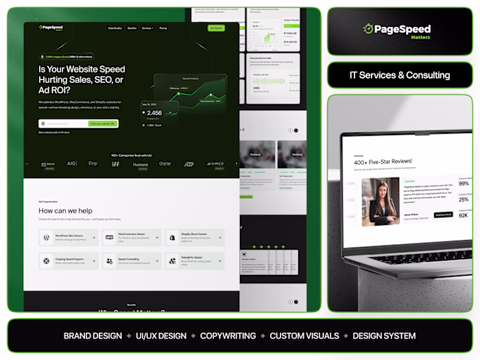 B2B Digital Strategy Consultant Website Revamp
