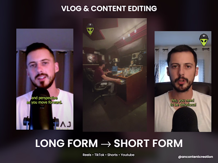 Social Media Video Editing & Content Repurposing