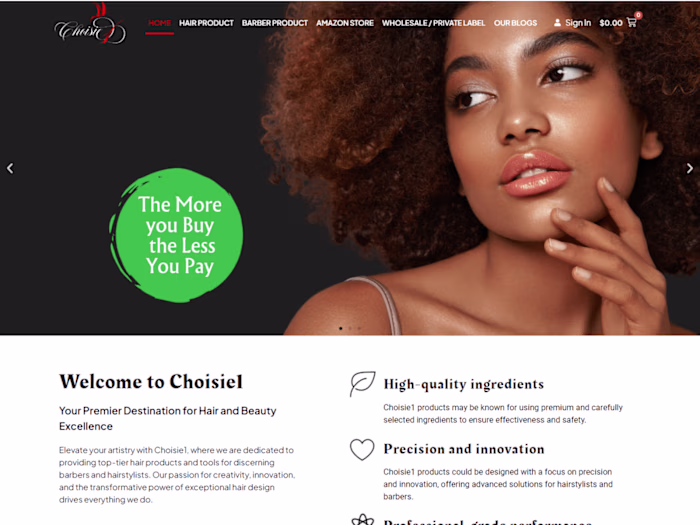 E-commerce Website Redesign