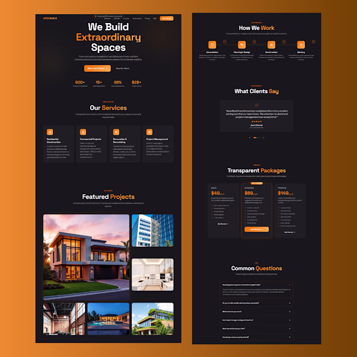 Contractor & Construction Company SaaS