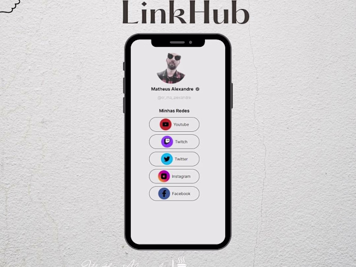 LinkHub Landing Page - All Your Links in One Place!