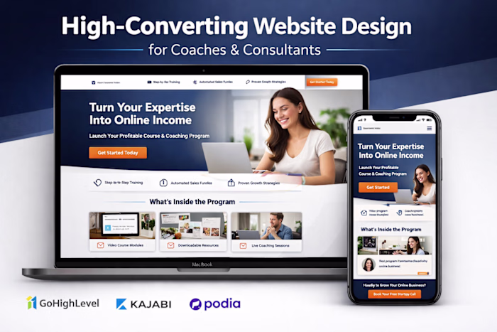 Designed and developed a high-converting