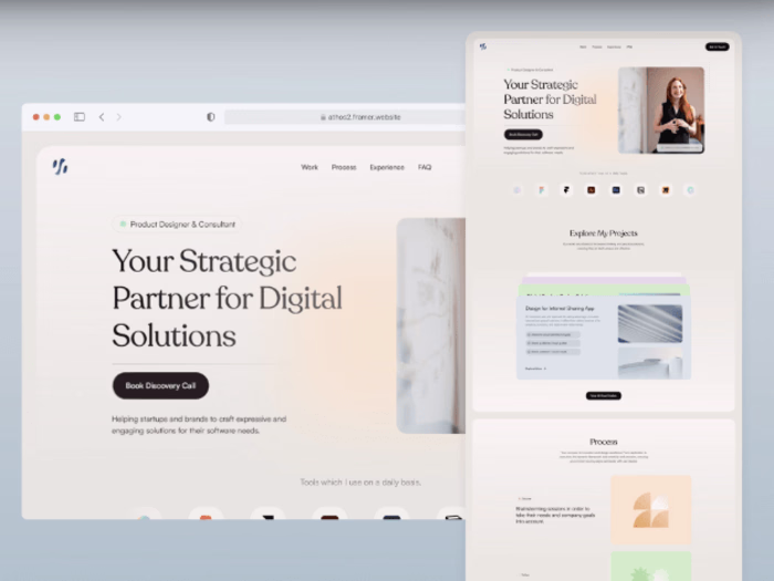 Content Writer's Portfolio Website