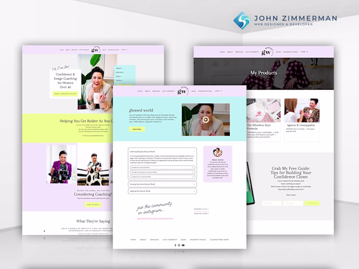 Glossed World — ShowIt to Kajabi Platform Migration & Build