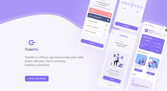Mobile Application Design - Fitness App