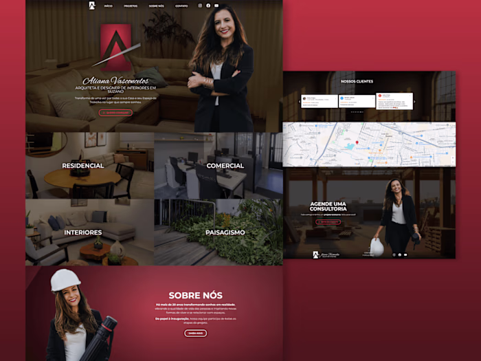 Aliana Vasconcelos - Webdesign & Branding