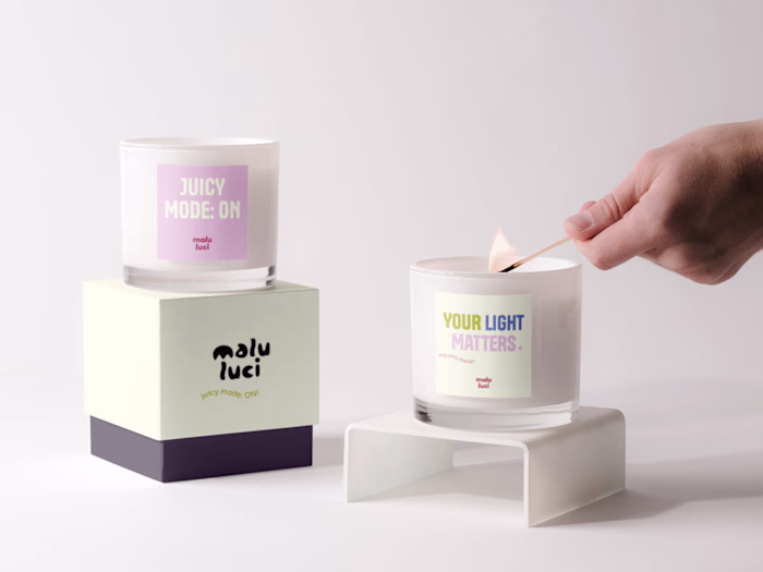 A handmade brand for candles & handmade goods