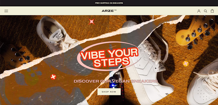 ARZE – Shopify Design & Development