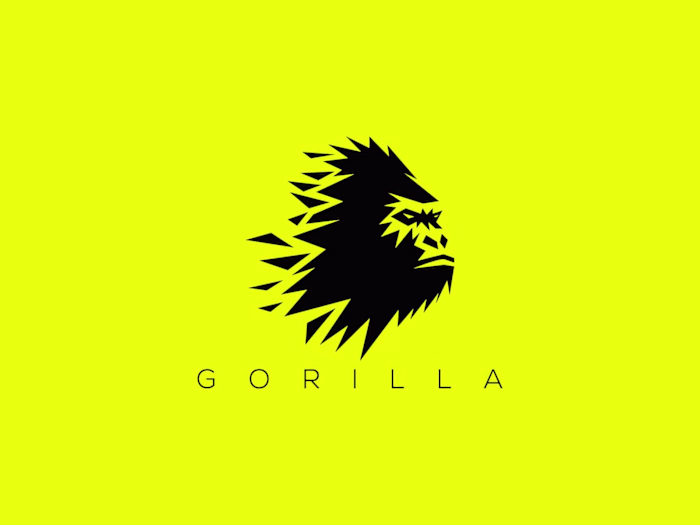 Gorilla Vector Logo For Sale!