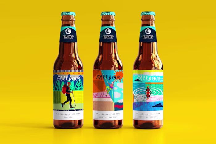 Freedom Beer Packaging