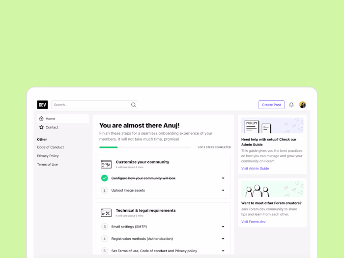 Community Creator Onboarding