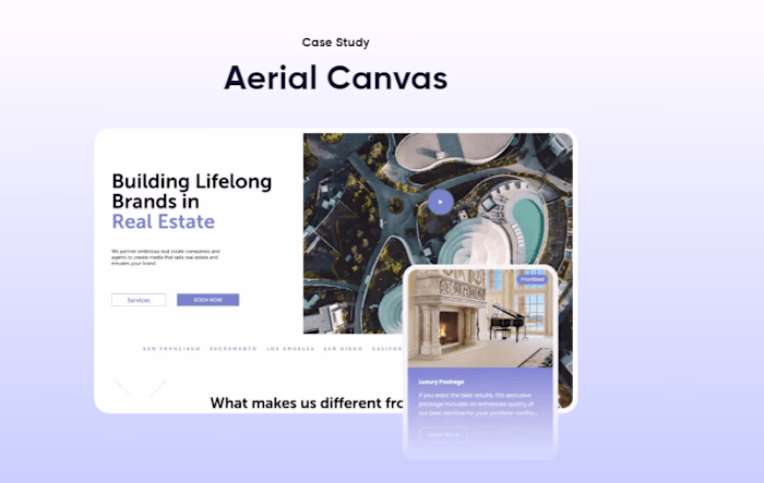 Aerial Canvas Web & Branding
