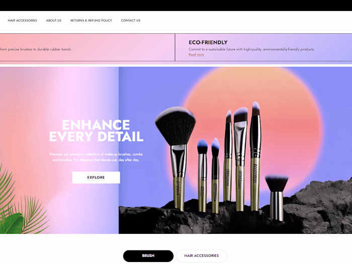 Project Shopify Website Build - Auraholic