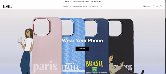 📱 Hussell — Premium Phone