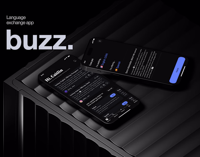 Social media | Language exchange app | buzz