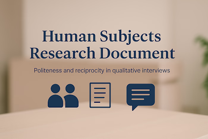 A Study in Cultural & Behavioral Communication