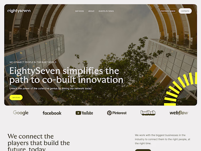 Web Design for EightySeven
