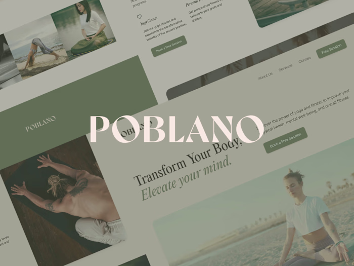 Poblano - Webflow Web Design 