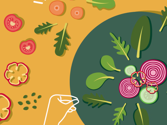 Facebook Restaurant — Branding + Illustrations