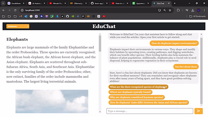 AI Agent with self hosted LLM