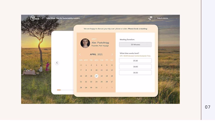 Fair Voyage - Brand design deck