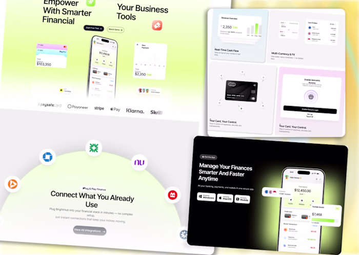 A conversion-optimized landing page for