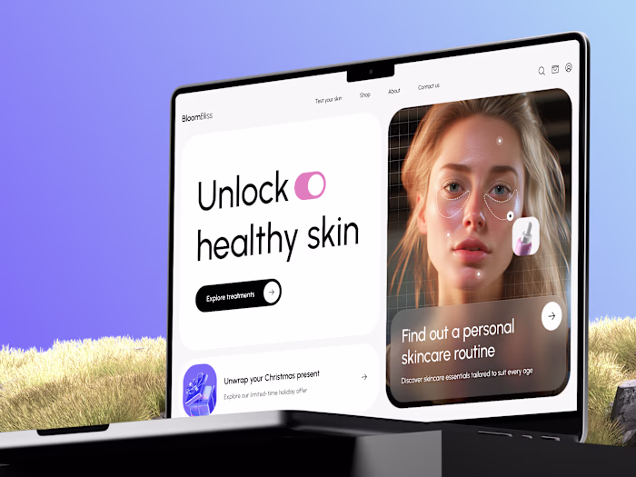 BloomBliss E-commerce Website Redesign