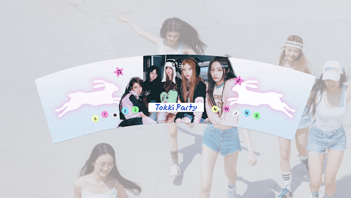 Tokki Party Cup Sleeve Event for Newjeans