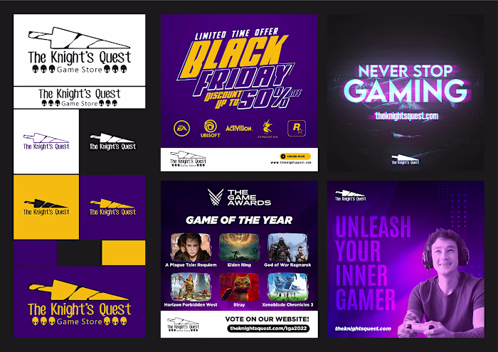 The Knight's Quest on Behance