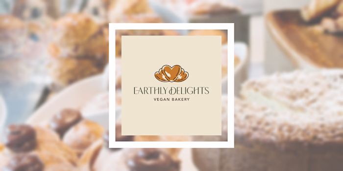 Visual Identity Design for Earthly Delights Vegan Bakery