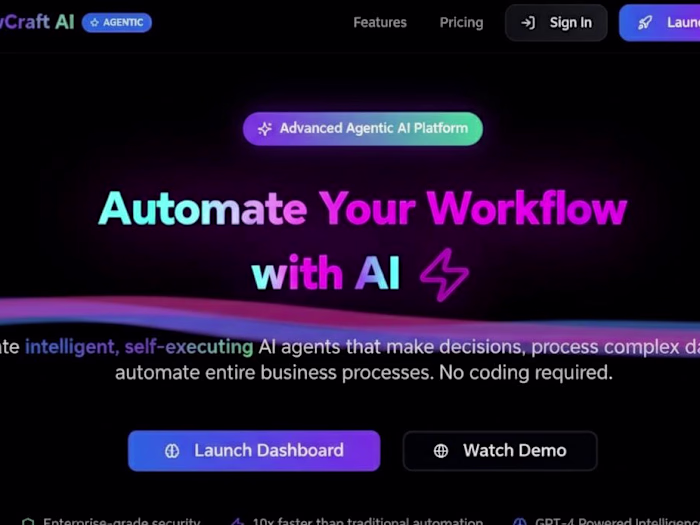 FlowCraft AI - An advanced React/Node.js agnatic AI workflow...