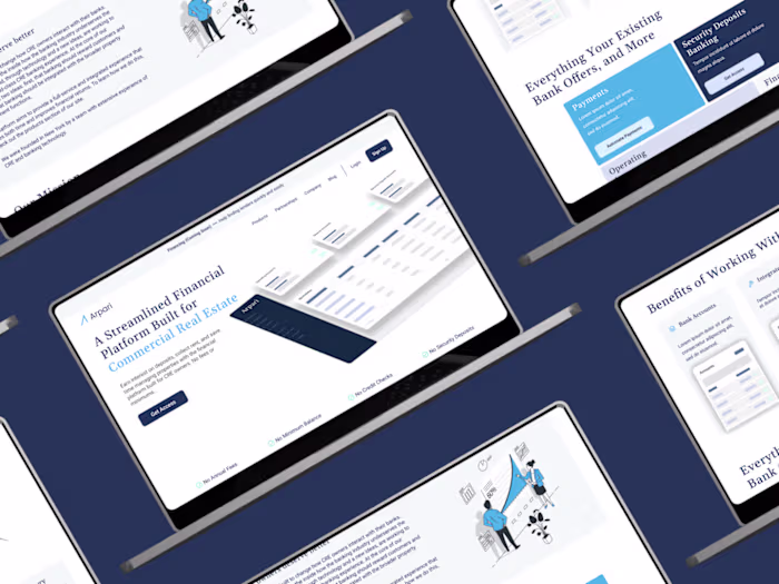 Arpari - Fin Tech Website