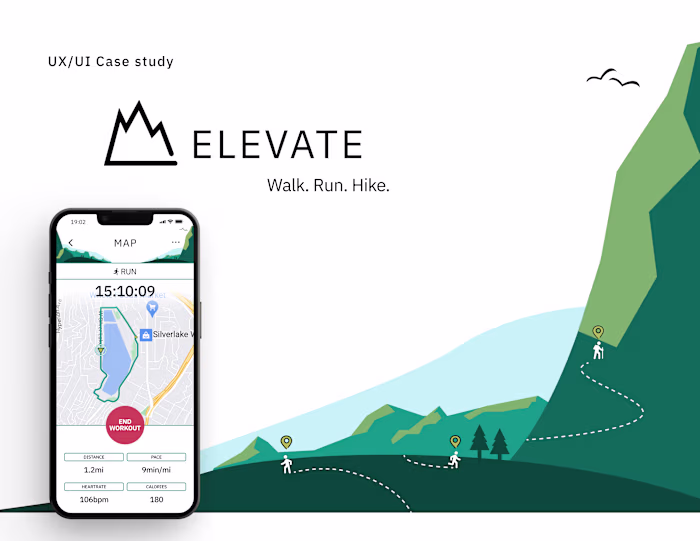 Responsive web app. UX/UI case study
