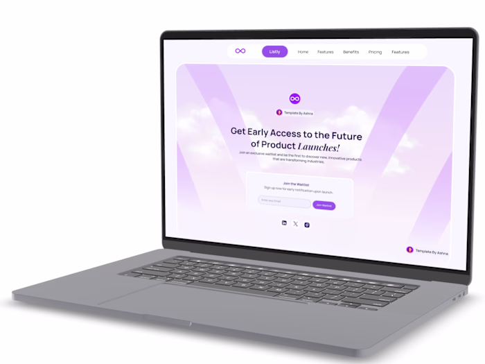 Listly- A Waitlist Template