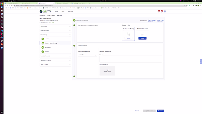 Order Funnel 2.0 TaskEasy
