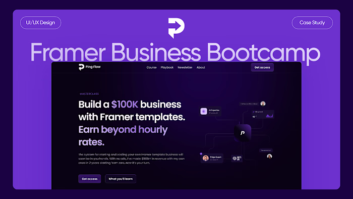 Ping Flow Landing Page Design Case Study :: Behance