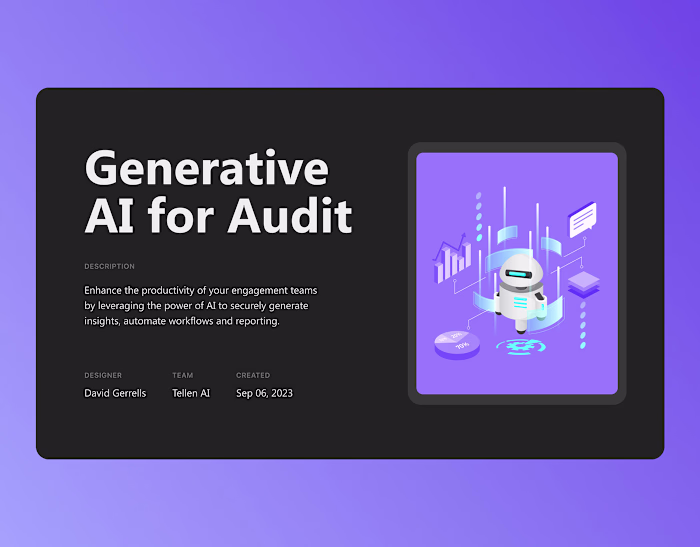 Tellen AI :: Behance