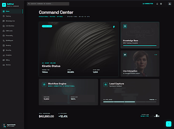 Enterprise AI Sales Agent for WhatsApp