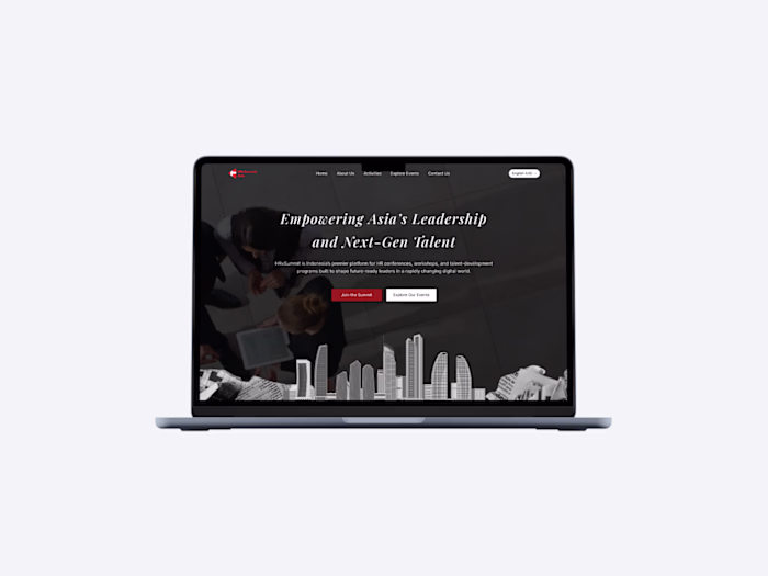HRxSummit Website Design